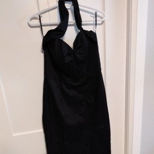 Black 50s Style Formal Gown